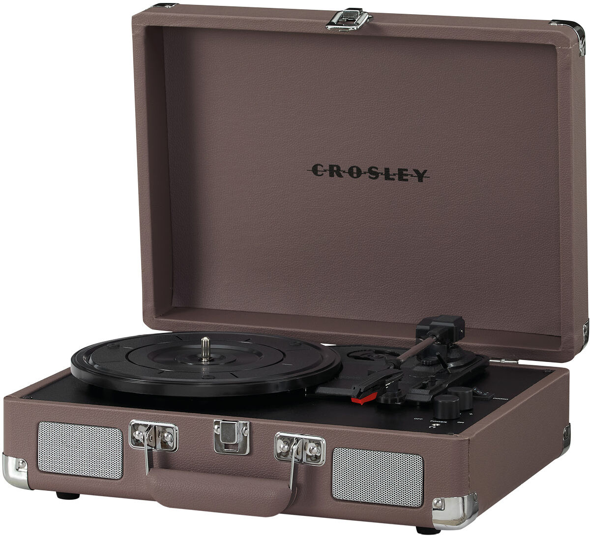 Platine vinyle Crosley Cruiser Plus Bluetooth Violet cendré Violet 26x12x35cm