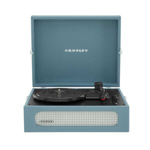Crosley Platine vinyle portable avec Bluetooth bleu ciel Bleu 36x30x14cm