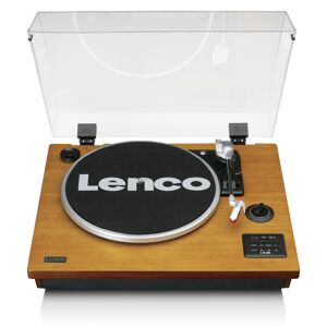 Lenco Platine vinyle avec haut-parleurs en noyer Marron 37x15x44cm