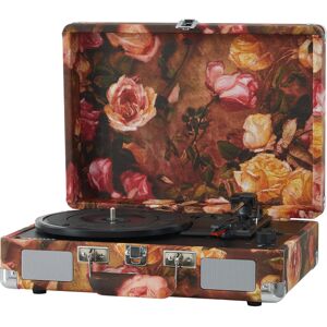 Crosley Platine vinyle Crosley Cruiser Plus Bluetooth Fleurs Multicolore 26x12x35cm