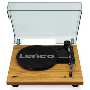 Lenco Platine vinyle avec haut-parleurs intégrés bois Marron 32x11x33cm