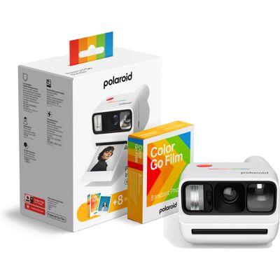 Polaroid Appareil photo instantané everything box go generation 3 Blanc 15x15x15cm - Publicité Polaroid Appareil photo instantané everything box go generation 3 Blanc 15x15x15cm - Publicité