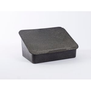 Slean Support pour ordinateur, réhausseur ergonomique en bioplastique noir Noir 33x15x23cm