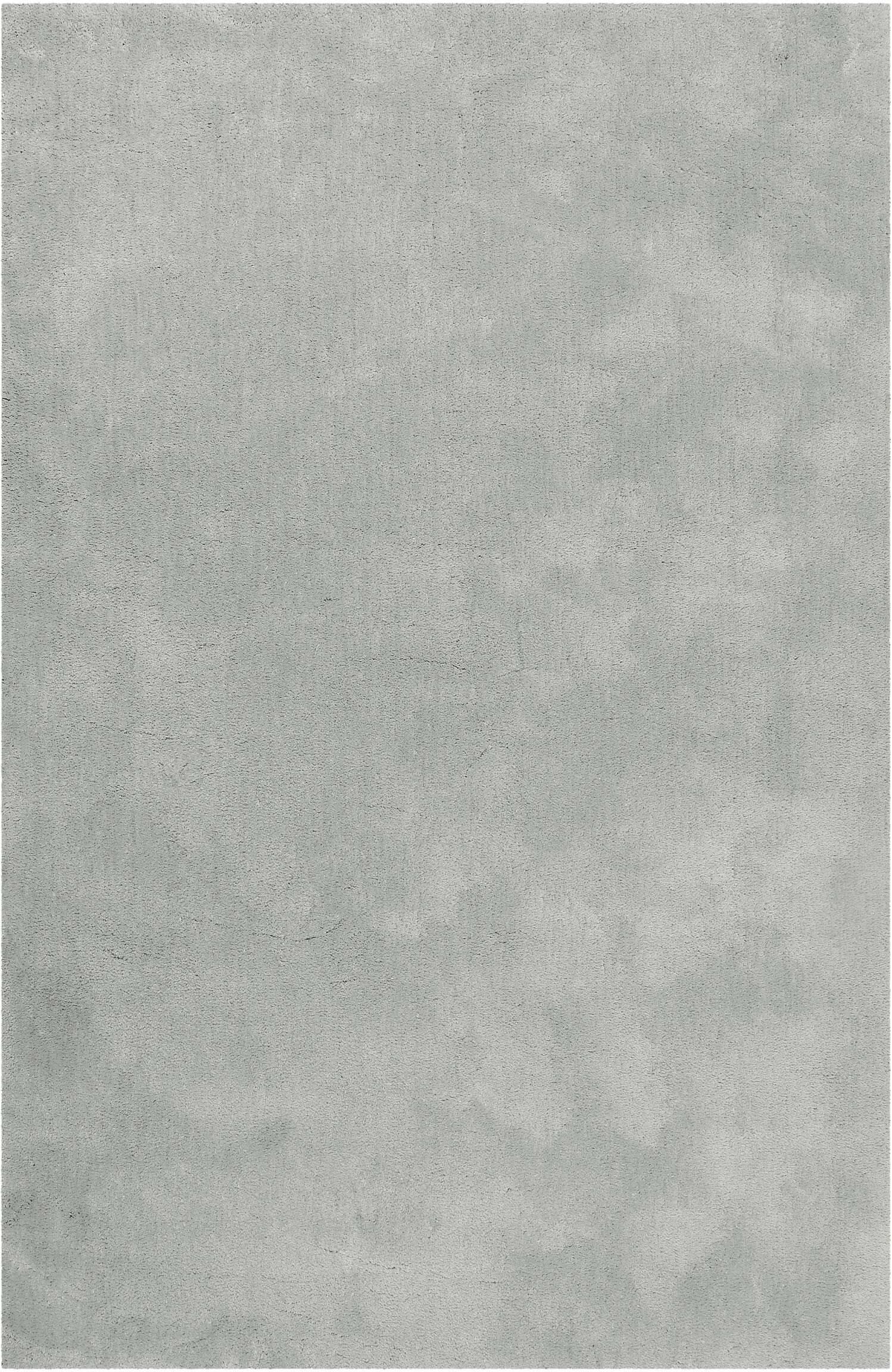 Wecon Home Tapis poils longs douces microfibre gris argent 70x140 Gris 70x140x70cm