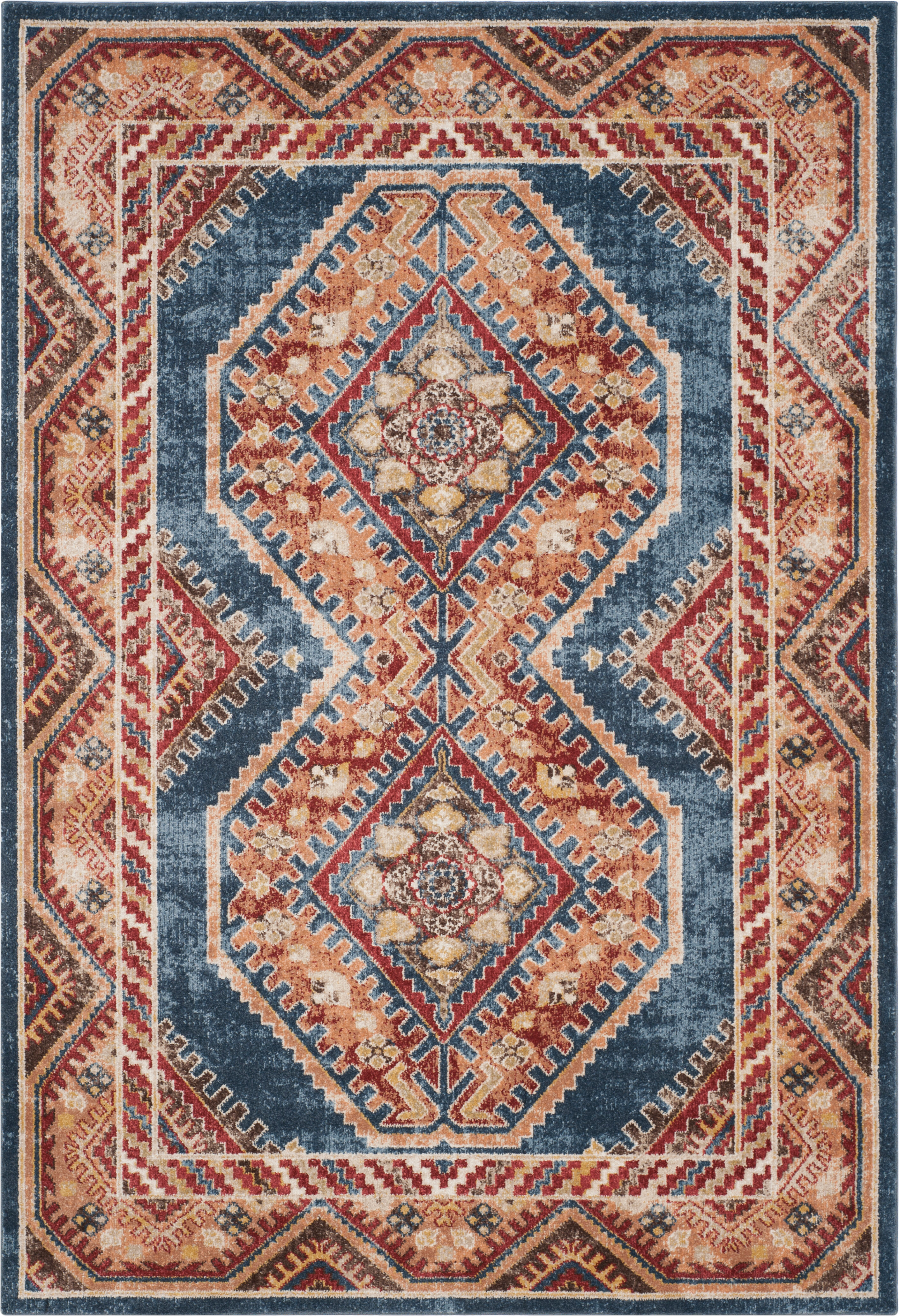 Safavieh Tapis De transition Bleu/Rouge 160 X 230 Bleu 230x1x160cm