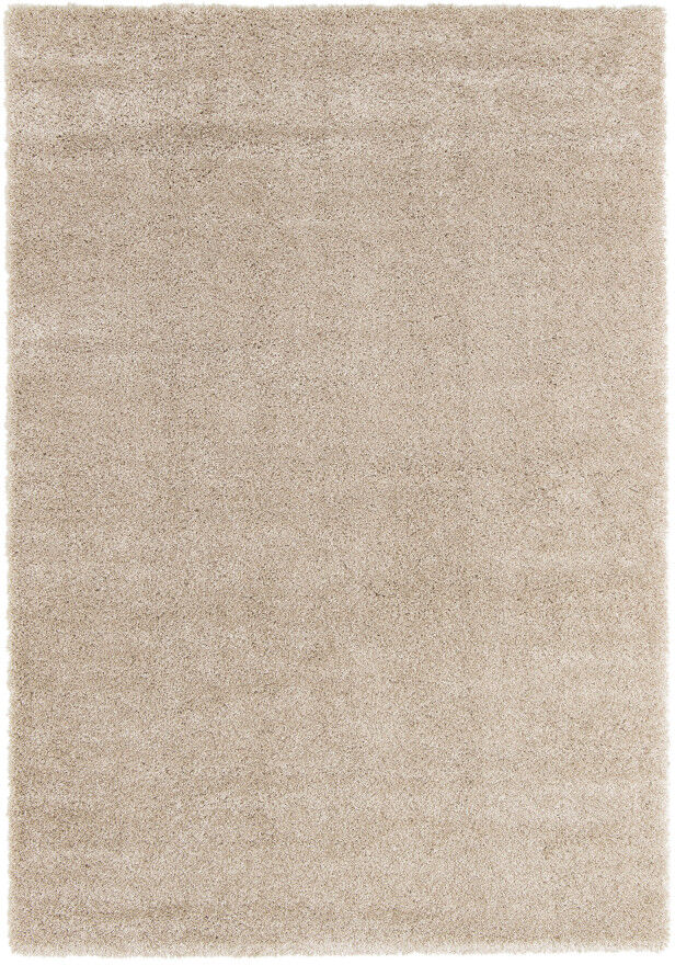 Drawer Tapis à poil long lavable en machine beige 120x170 cm Beige 120x1x170cm