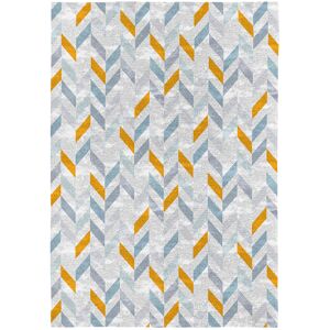 Rodier Tapis decoratif en coton imprime geometrique 160x230 cm Multicolore 230x230x160cm