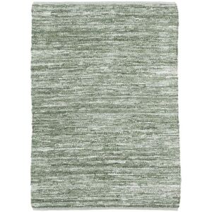 The Deco Factory Tapis en cuir tressé vert clair 160x230 Vert 230x160x160cm