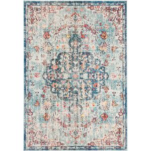 Safavieh Tapis de salon interieur en bleu marine & bleu clair, 160 x 229 cm Bleu 230x1x160cm