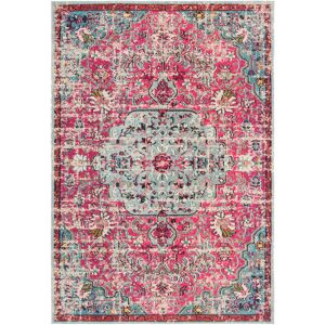 Safavieh Tapis de salon interieur en fuchsia & sarcelle, 160 x 229 cm Bleu 230x1x160cm