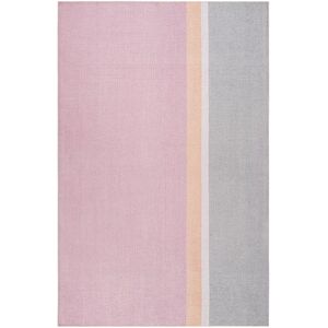 Esprit Tapis rayé design en polyester rose 80x150 Rose 150x1x80cm