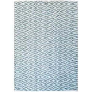 Novatrend Tapis design en coton bleu turquoise 80x150 cm Bleu 80x0x150cm