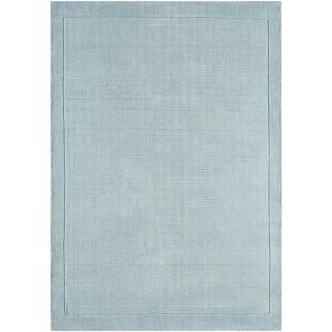 Novatrend Tapis tufté main en laine bleu gris 160x230 cm Bleu 160x0x230cm