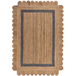 Novatrend Tapis de salon en jute beige 200x290 cm Beige 200x290cm