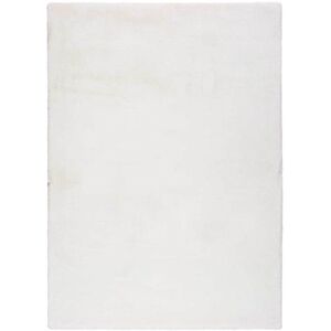 Atticgo Tapis lavable extra doux blanc, 120X180 cm Blanc 180x3x120cm