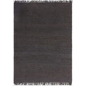 Novatrend Tapis design en jute noir 200x290 cm Noir 290x0x200cm