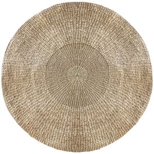 Rendez-Vous Deco Tapis rond naturel en posidonie 150 cm Beige 150x2x150cm