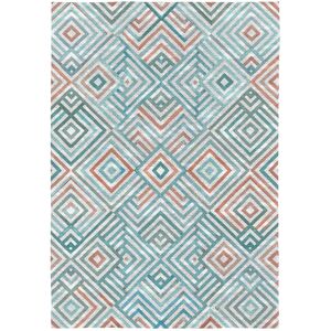 Rodier Tapis de salon en coton impression digital geometrique 160x230 cm Multicolore 230x230x160cm