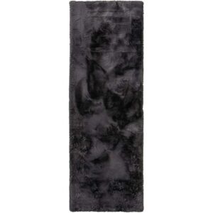 Benuta Tapis de fausse fourrure anthracite 80x240 Gris 80x2x240cm - Publicité Benuta Tapis de fausse fourrure anthracite 80x240 Gris 80x2x240cm - Publicité
