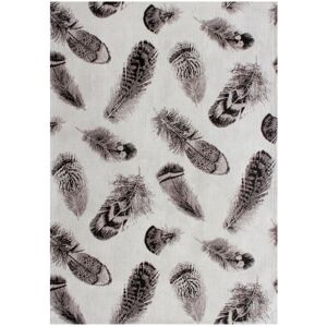 Un amour de tapis Tapis salon, kilim tissé à la main en coton, blanc et gris 160x230 Gris 230x1x160cm - Publicité Un amour de tapis Tapis salon, kilim tissé à la main en coton, blanc et gris 160x230 Gris 230x1x160cm - Publicité