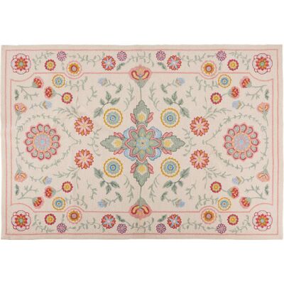 Maisons du Monde Tapis d'extérieur écru et motifs multicolores 160x230 Multicolore 160x230cm - Publicité Maisons du Monde Tapis d'extérieur écru et motifs multicolores 160x230 Multicolore 160x230cm - Publicité
