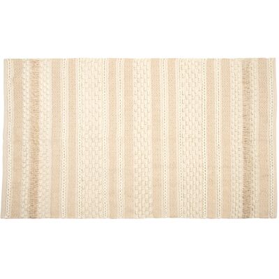 Tapis en coton recyclé et lurex Maisons du Monde 140x200 - Publicité Tapis en coton recyclé et lurex Maisons du Monde 140x200 - Publicité