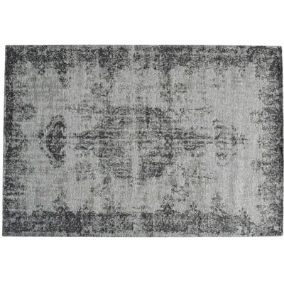 Tapis vintage jacquard gris de Maisons du Monde - 155x230cm - Publicité Tapis vintage jacquard gris de Maisons du Monde - 155x230cm - Publicité