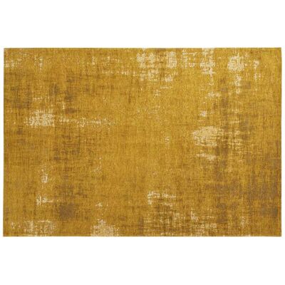 Tapis vintage jacquard moutarde Maisons du Monde - Tapis - Publicité Tapis vintage jacquard moutarde Maisons du Monde - Tapis - Publicité