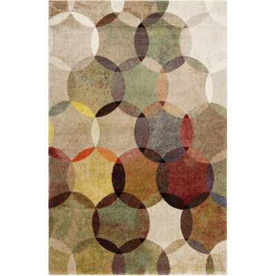 Tapis Esprit Modernina Multicolore Vert - 160x225cm - Publicité Tapis Esprit Modernina Multicolore Vert - 160x225cm - Publicité