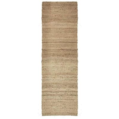 Vivaraise Tapis en jute naturel 60 x 200 cm Beige 60x200x200cm - Publicité Vivaraise Tapis en jute naturel 60 x 200 cm Beige 60x200x200cm - Publicité