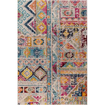Tapis Nazar Vintage pour salon - doux multicolore 160x230cm - Publicité Tapis Nazar Vintage pour salon - doux multicolore 160x230cm - Publicité