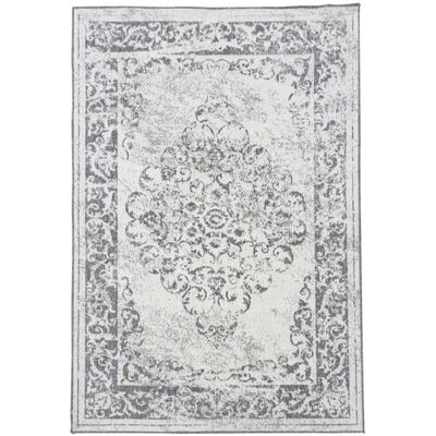 Tapis extérieur réversible 160x230 - Argent - Publicité Tapis extérieur réversible 160x230 - Argent - Publicité
