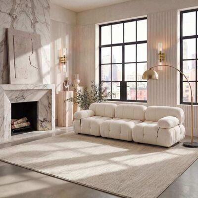 Tapis Valentine de Safavieh - 229x155 cm - Crème - Publicité Tapis Valentine de Safavieh - 229x155 cm - Crème - Publicité