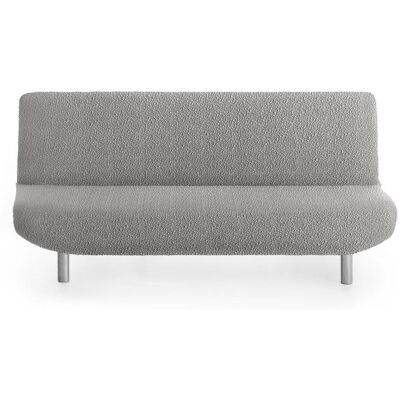 Eysa Housse de canapé click clack extensible gris clair 180 - 230 cm Gris 230x120x180cm - Publicité Eysa Housse de canapé click clack extensible gris clair 180 - 230 cm Gris 230x120x180cm - Publicité