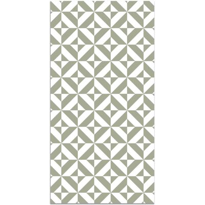 Panorama - Geometría - Vert - 80x300cm - Vinyl Carpet - Publicité Panorama - Geometría - Vert - 80x300cm - Vinyl Carpet - Publicité