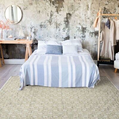 Le Tapis en Coton GÉO de The Deco Factory - Style Ethnique 190x290cm - Publicité Le Tapis en Coton GÉO de The Deco Factory - Style Ethnique 190x290cm - Publicité
