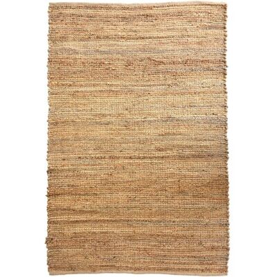 Un amour de tapis Tapis en jute tissé à la main motif uni, beige 160x230 Beige 230x2x160cm - Publicité Un amour de tapis Tapis en jute tissé à la main motif uni, beige 160x230 Beige 230x2x160cm - Publicité