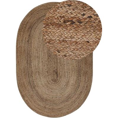 Beliani Tapis en tissu beige 150x100cm Beige 150x150x100cm - Publicité Beliani Tapis en tissu beige 150x100cm Beige 150x150x100cm - Publicité