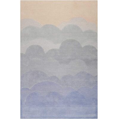 Smart Kids Tapis enfant nuages dégradé à poil ras et relief 110x170 Bleu 110x170x110cm - Publicité Smart Kids Tapis enfant nuages dégradé à poil ras et relief 110x170 Bleu 110x170x110cm - Publicité