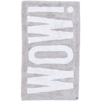 Tom Tailor Tapis de bain en coton tufté à la main - argent 60x100 cm Argenté 100x2x60cm - Publicité Tom Tailor Tapis de bain en coton tufté à la main - argent 60x100 cm Argenté 100x2x60cm - Publicité