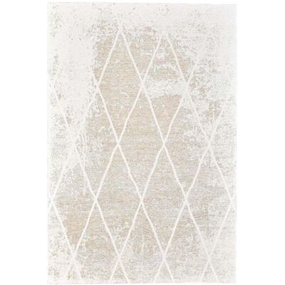 Tom Tailor Tapis graphique et brillant tissé machine Beige 80x150 cm Beige 150x1x80cm - Publicité Tom Tailor Tapis graphique et brillant tissé machine Beige 80x150 cm Beige 150x1x80cm - Publicité
