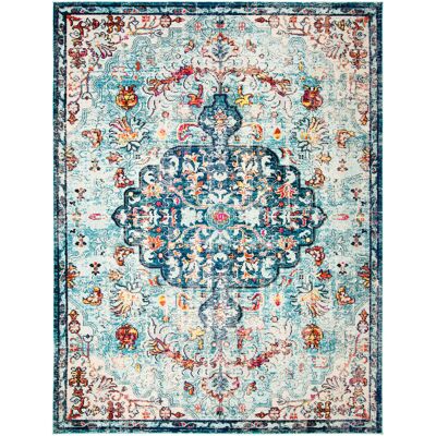 Tapis Madison de Safavieh - Bleu marine/Bleu clair - 245x305cm - Publicité Tapis Madison de Safavieh - Bleu marine/Bleu clair - 245x305cm - Publicité