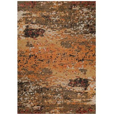 Tapis en Laine et Viscose Esprit - Orange - 110x170cm - Publicité Tapis en Laine et Viscose Esprit - Orange - 110x170cm - Publicité