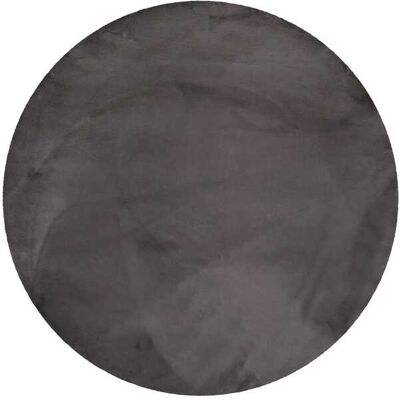 Esprit Tapis effet peau de lapin doux tufté gris pour salon, chambre 150 rd. Gris 150x3x150cm - Publicité Esprit Tapis effet peau de lapin doux tufté gris pour salon, chambre 150 rd. Gris 150x3x150cm - Publicité