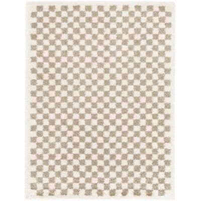 AFK Living Tapis à poil haut doux et confortable 120 x 170 cm Beige 120x170x120cm - Publicité AFK Living Tapis à poil haut doux et confortable 120 x 170 cm Beige 120x170x120cm - Publicité