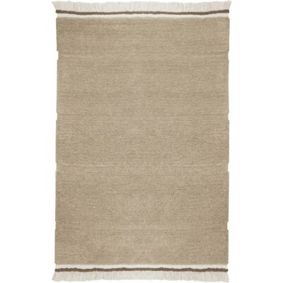 Lorena Canals Tapis lavable en laine marron 120x170 Beige 170x2x120cm - Publicité Lorena Canals Tapis lavable en laine marron 120x170 Beige 170x2x120cm - Publicité