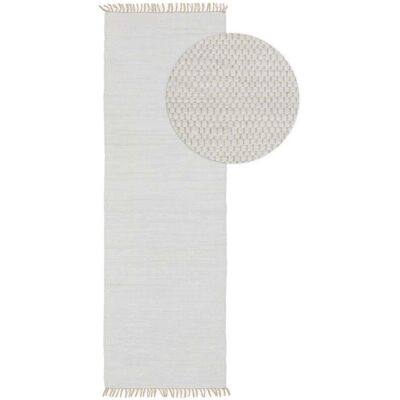 Benuta - Tom - Blanc - 80x250 cm - Rug - Publicité Benuta - Tom - Blanc - 80x250 cm - Rug - Publicité