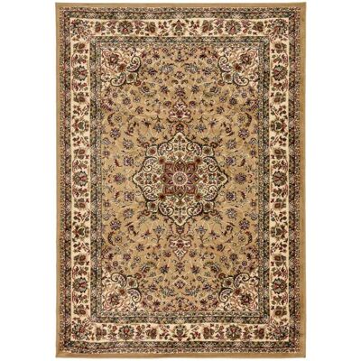 Tapis THEKO Hamadan 359 Camel - Motif Oriental - Publicité Tapis THEKO Hamadan 359 Camel - Motif Oriental - Publicité