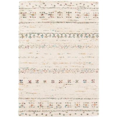 AFK Living Tapis design doux et volumineux de style ethnique 120 x 170 cm Beige 120x170x120cm - Publicité AFK Living Tapis design doux et volumineux de style ethnique 120 x 170 cm Beige 120x170x120cm - Publicité