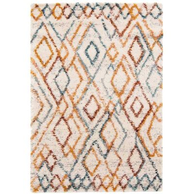AFK Living Tapis shaggy épais et doux facile à entretenir 120 x 170 cm Multicolore 120x170x120cm - Publicité AFK Living Tapis shaggy épais et doux facile à entretenir 120 x 170 cm Multicolore 120x170x120cm - Publicité